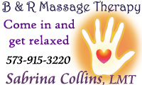 B & R Massage Therapy Logo